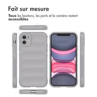 imoshion Coque arrière EasyGrip iPhone 11 - Gris