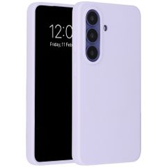 Accezz Coque Liquid Silicone avec MagSafe Samsung Galaxy S26 - Violet