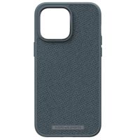 Njorð Collections Coque en tissu iPhone 14 Pro Max - Dark Grey