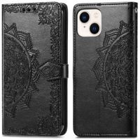 imoshion Etui de téléphone portefeuille Mandala iPhone 15 - Noir