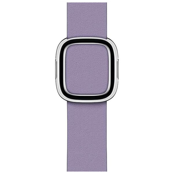 Apple Leather Band Modern Buckle Apple Watch Series 1-9 / SE - 38/40/41 mm / Series 10 - 42 mm - Taille S - Lilas