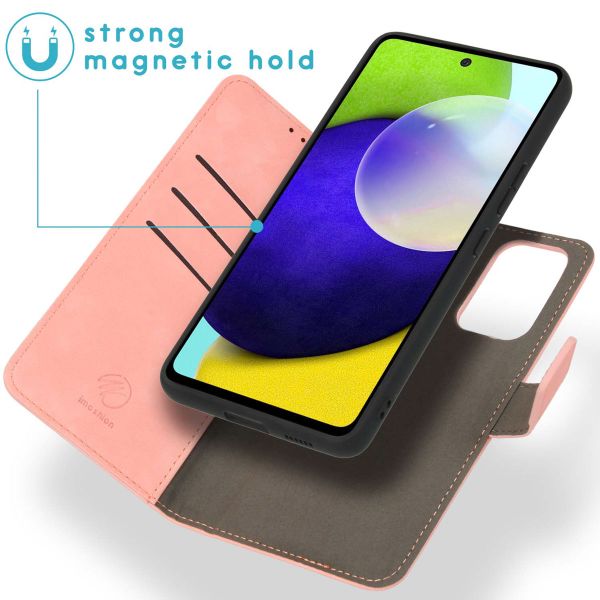 imoshion Etui de télephone luxe 2-en-1 amovible Samsung Galaxy A53 - Rose