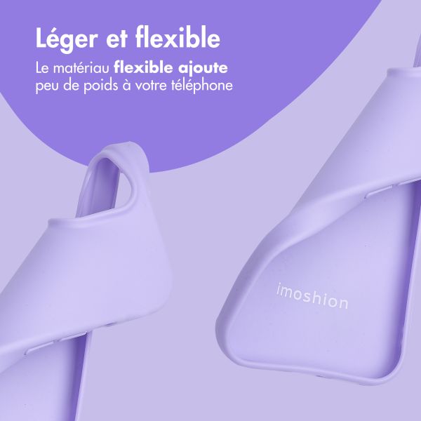 imoshion Coque Couleur Apple iPhone 15 - Tropical Violet