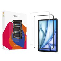 Accezz Protection d'écran en verre trempé avec applicateur iPad Air 11 pouces (2025) M3 / (2024) M2