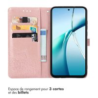 imoshion Etui de télephone Mandala OnePlus Nord CE5 - Rose Doré