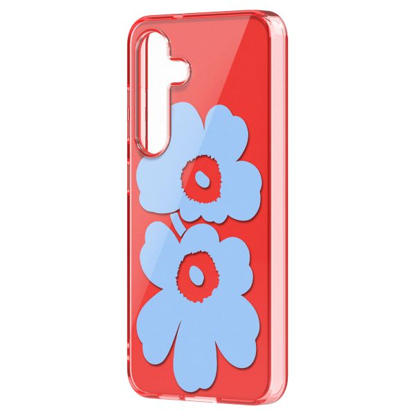 Samsung Coque Unikko Hybrid Marimekko Samsung Galaxy S25 - Rouge