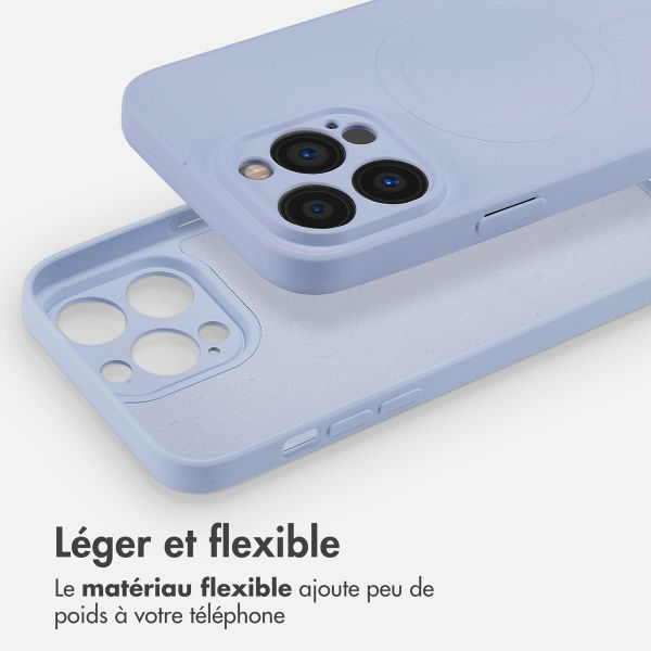 imoshion Coque Couleur avec MagSafe Apple iPhone 14 Pro Max - Lila