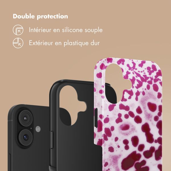 Selencia Coque arrière Vivid Apple iPhone 17 - Cosmic Orchid