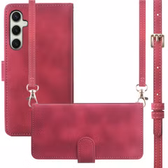 imoshion Etui de télephone portefeuille avec cordon Samsung Galaxy S24 / S25 - Rouge