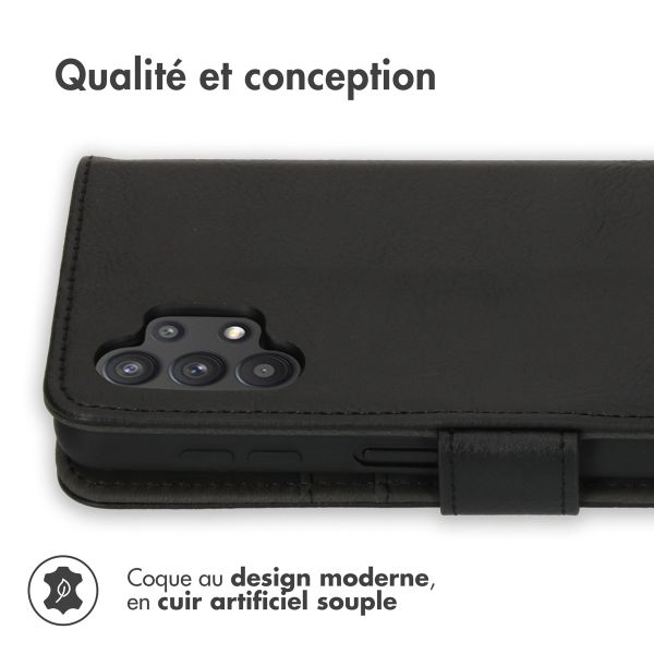 imoshion Étui de télephone portefeuille Samsung Galaxy A32 (5G) - Noir