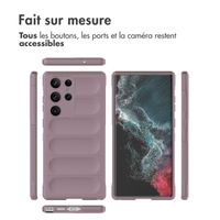 imoshion Coque arrière EasyGrip Samsung Galaxy S23 Ultra - Violet