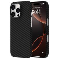 Accezz Coque Kevlar MagSafe Apple iPhone 16 Pro Max - Noir