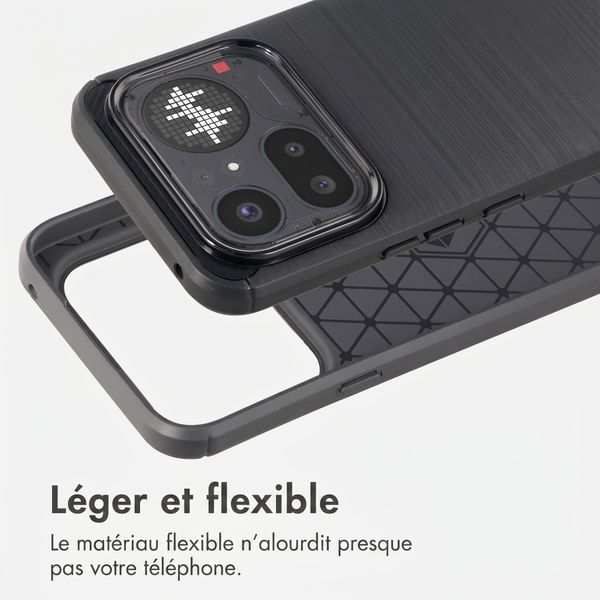 imoshion Coque Brushed Nothing Phone (4a) Pro - Noir
