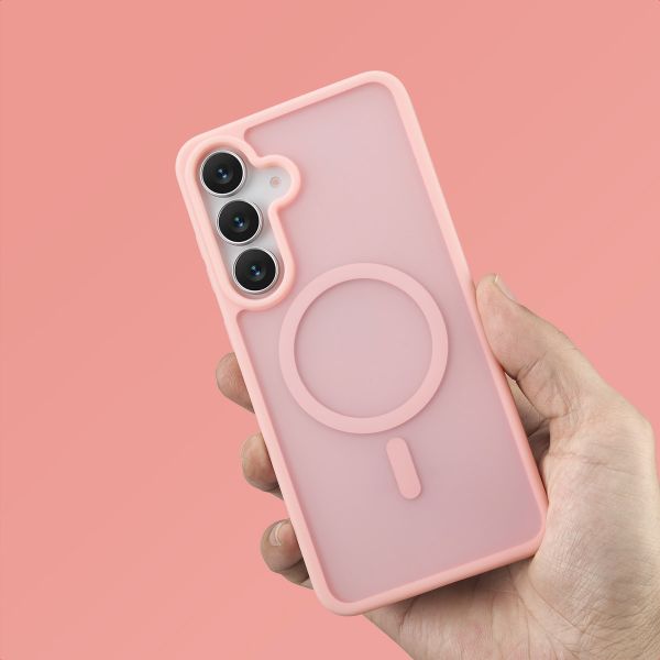 imoshion Coque Color Guard avec MagSafe Samsung Galaxy S25 FE - Rose