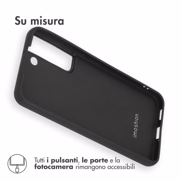 imoshion Coque Couleur Samsung Galaxy S22 - Noir