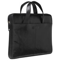 dbramante1928 Sac ordinateur 16 pouces Silkeborg - Cuir véritable - Black