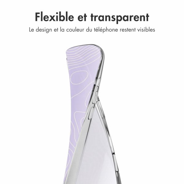 imoshion Coque Design Apple iPhone 16 - Topo Lilac