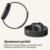 imoshion Bracelet magnétique milanais Apple Watch | 44/45/46/49 mm - Noir