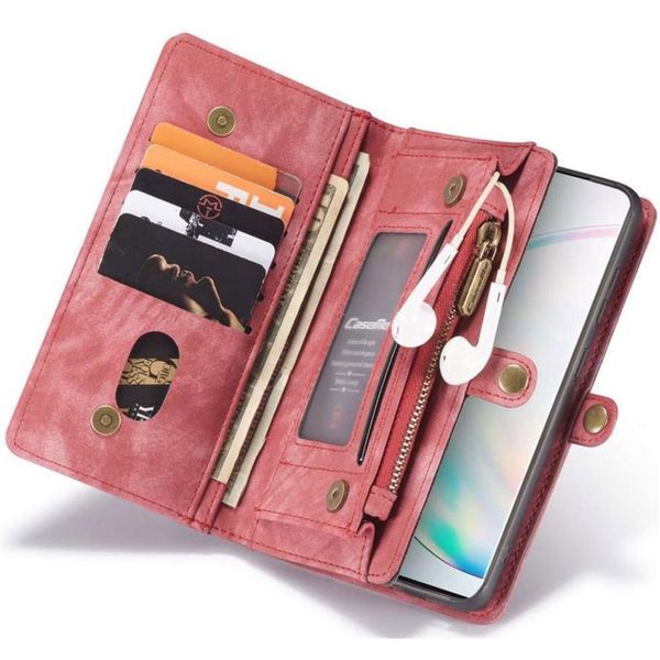 CaseMe Etui de téléphone de luxe en cuir 2 en 1 Samsung Galaxy S20