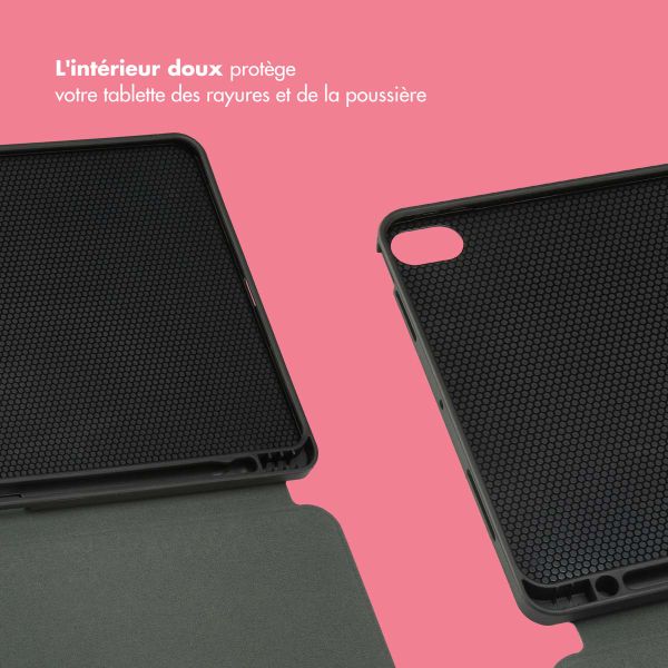 Selencia Coque tablette Vivid Apple iPad Air 11 pouces (2025) M3 / (2024) M2 / Air 5 (2022) / Air 4 (2020) - Wild Spots Lipstick