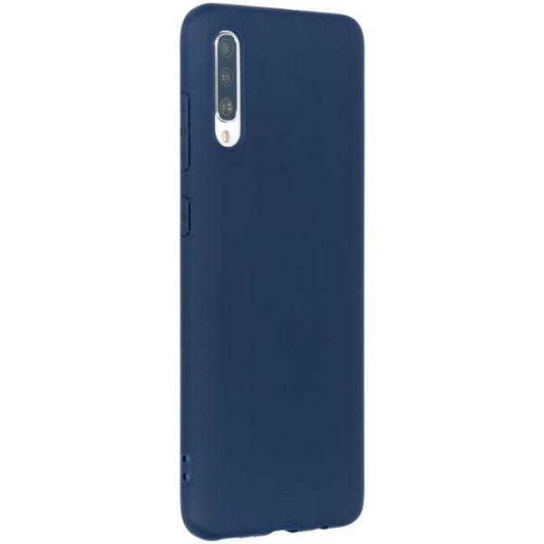 imoshion Coque Couleur Samsung Galaxy A70 - Bleu foncé