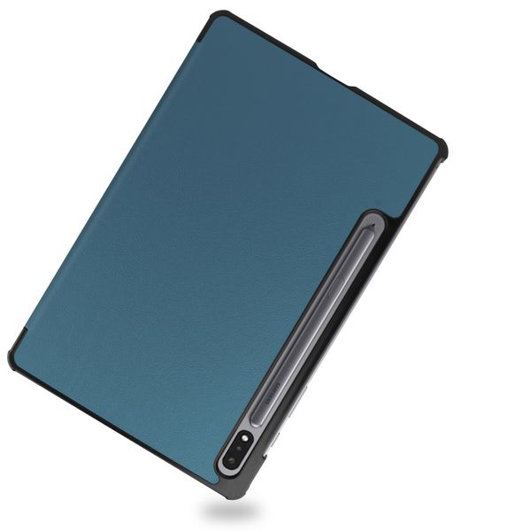 imoshion Coque tablette Trifold Samsung Galaxy Tab S8 / S7 - Vert