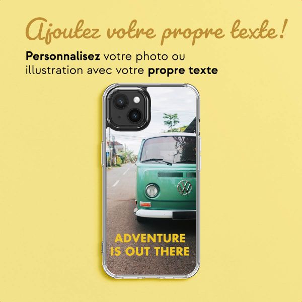 Concevez votre MagSafe Clear Case Apple iPhone 14 - Transparent