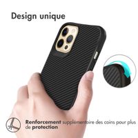 imoshion Coque Rugged Hybrid Carbon iPhone 12 Pro Max - Noir