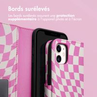 imoshion Étui de télephone portefeuille Design Apple iPhone 11 - Retro Pink