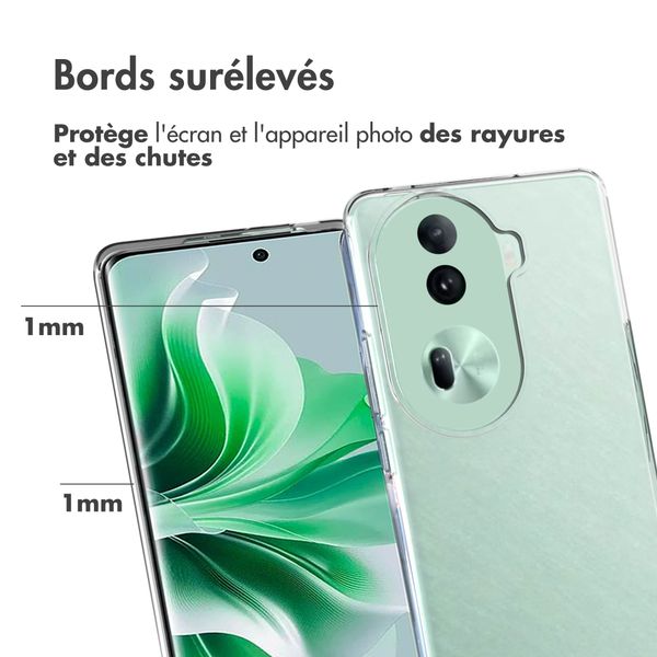 Accezz Coque Clear Oppo Reno 11 - Transparent