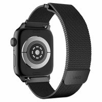 Uniq Bracelet Dante Mesh Milanese en acier Apple Watch Series 1 t/m 11 / SE / Ultra (44/45/46/49 mm) - Graphite