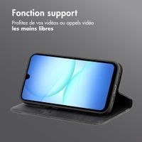 imoshion Étui de téléphone portefeuille Slim Samsung Galaxy A17 (5G) - Noir