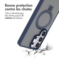 Accezz Coque Ring Stand avec MagSafe Samsung Galaxy S26 Ultra - Bleu