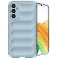 imoshion Coque arrière EasyGrip Samsung Galaxy A34 (5G) - Bleu clair