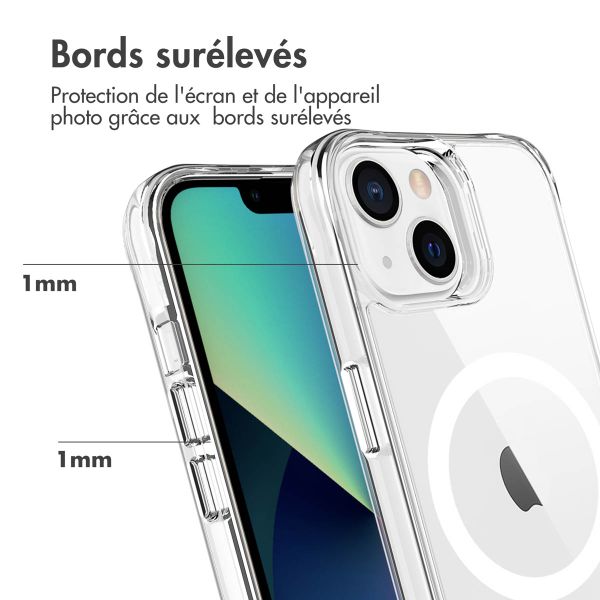 imoshion Coque Rugged Air MagSafe Apple iPhone 13 - Transparent