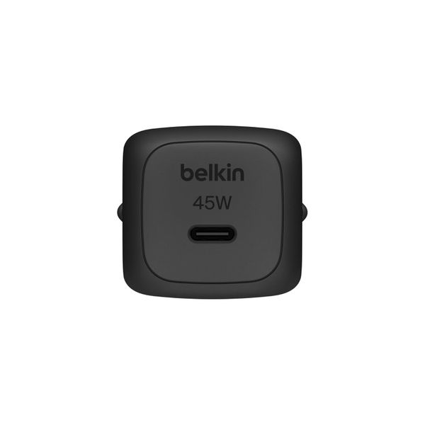 Belkin Chargeur USB-C compact BoostCharge 45W avec câble USB-C vers USB-C - 1 mètre - Noir