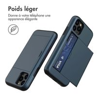 imoshion Coque arrière avec porte-cartes Apple iPhone 11 Pro - Bleu foncé