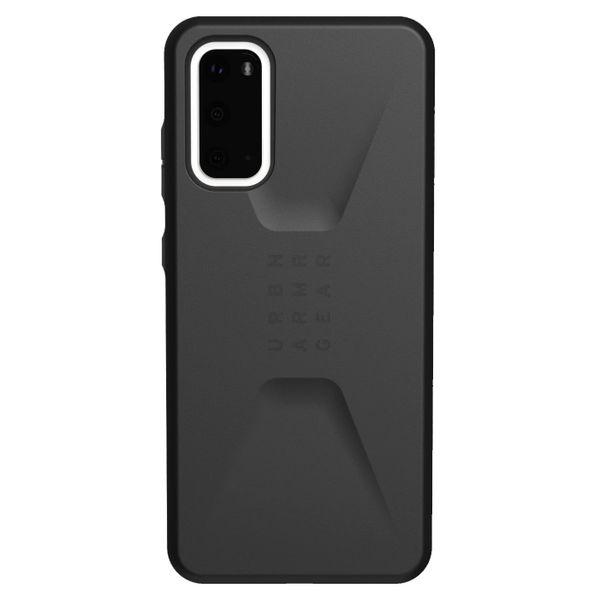 UAG Coque Civilian Samsung Galaxy S20 - Noir