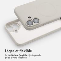 imoshion Coque Couleur avec MagSafe iPhone 16 - Beige