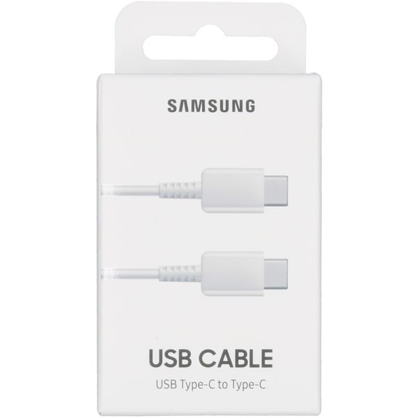 Samsung Câble USB-C vers USB-C - 3A - 1 mètre - Blanc