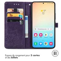 imoshion Etui de télephone Mandala Samsung Galaxy S24 / S25 - Violet