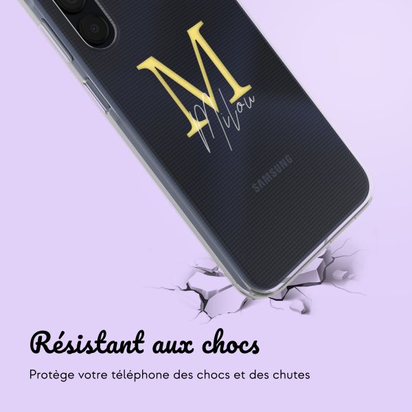 Coque avec votre propre photo et/ou texte Samsung Galaxy A15 (5G/4G) - Letter