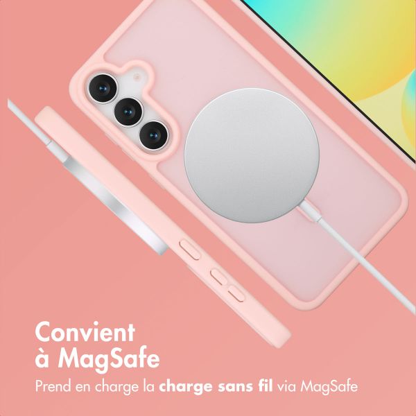 imoshion Coque Color Guard avec MagSafe Samsung Galaxy S25 FE - Rose