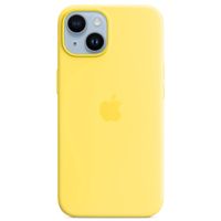 Apple Coque en silicone MagSafe iPhone 14 - Canary Yellow