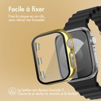 imoshion Coque rigide brillante à couverture complète pour Apple Watch Series 1 / 2 / 3 - 42 mm - Or