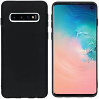 imoshion Coque Couleur Samsung Galaxy S10 - Noir