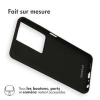 imoshion Coque Couleur Oppo A79 - Noir