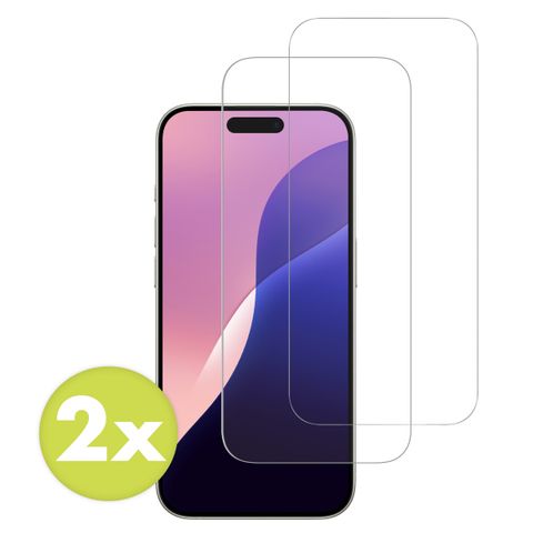 Accezz Protection d'écran en verre trempé 2-pack Apple iPhone 16 Pro Max / 17 Pro Max