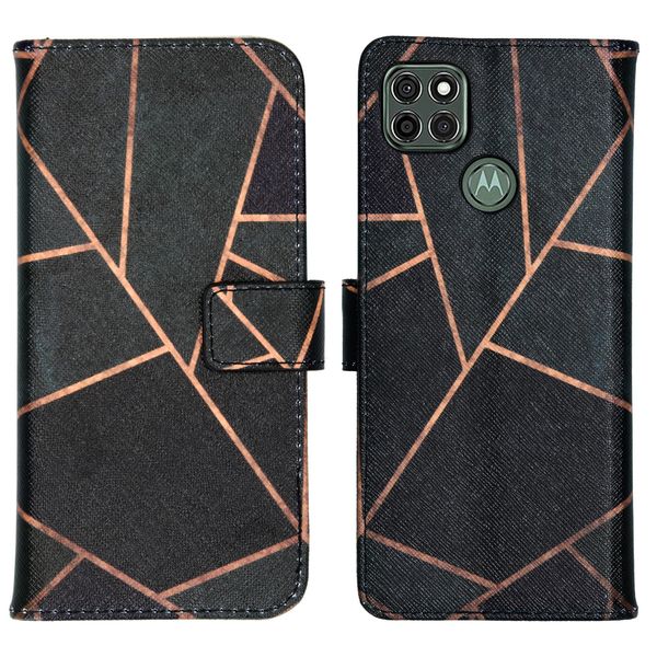 imoshion Coque silicone design Motorola Moto G9 Power - Black Graphic