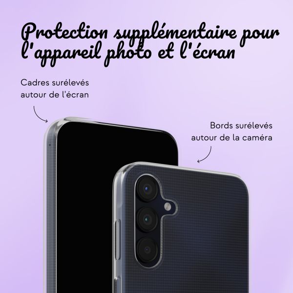 Coque personnalisée avec une lettre Samsung Galaxy A15 - Transparent